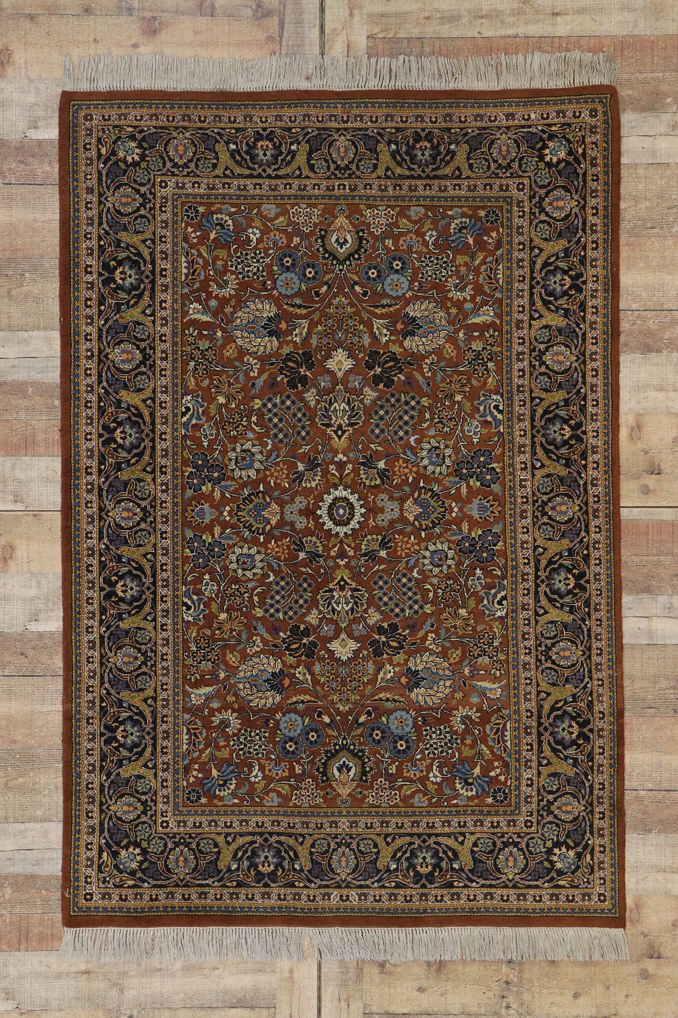 4 x 6 Vintage Pakistani Rug 78138
