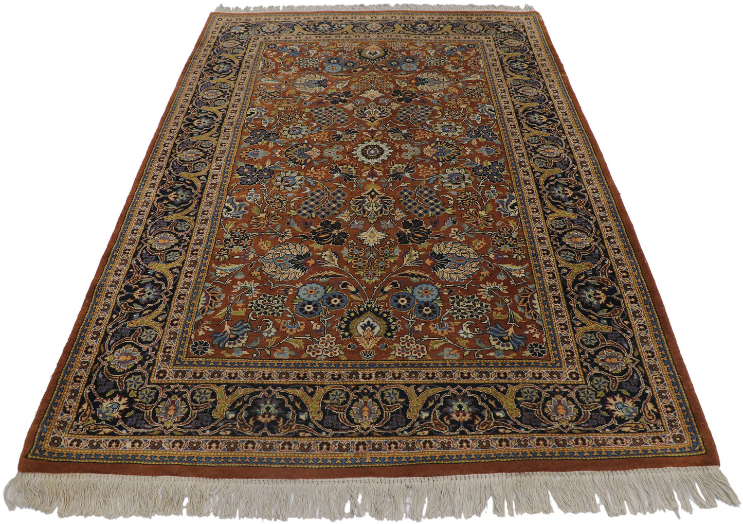 4 x 6 Vintage Pakistani Rug 78138