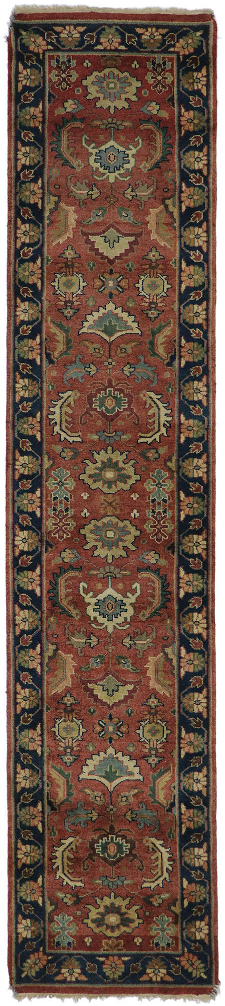 3 x 12 Vintage Indian Mahal Rug 78147