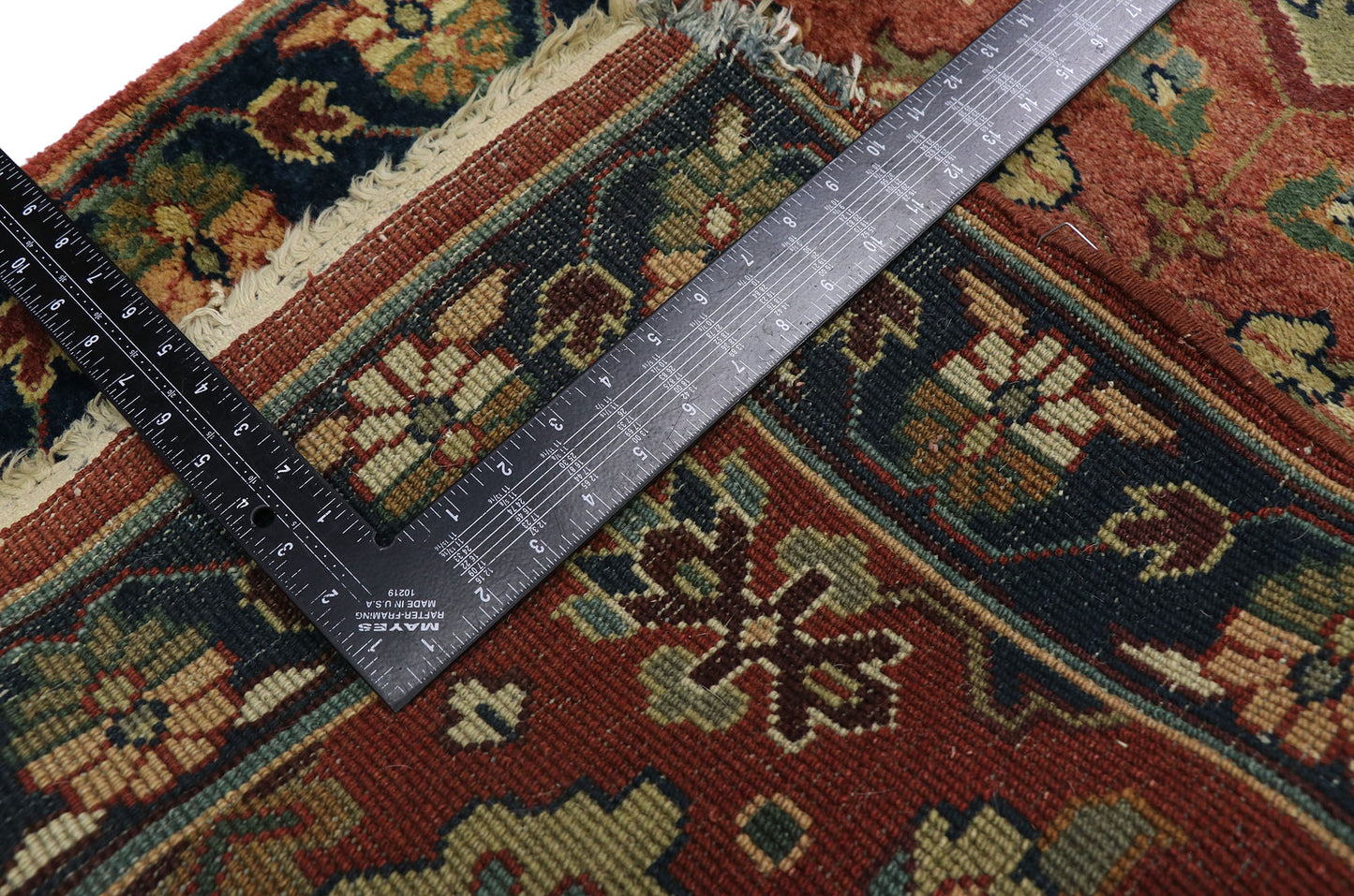 3 x 12 Vintage Indian Mahal Rug 78147