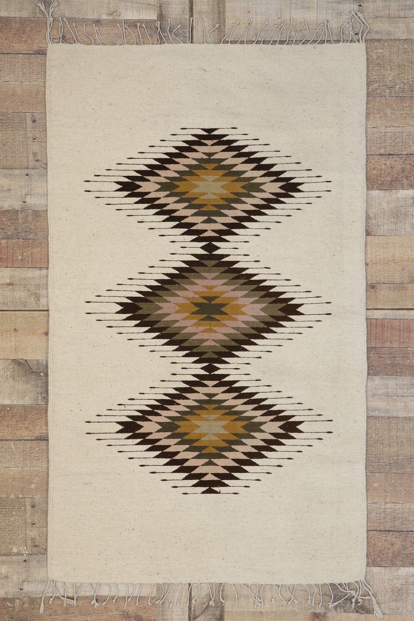 3 x 5 Vintage New Mexico Kilim Rug 78150