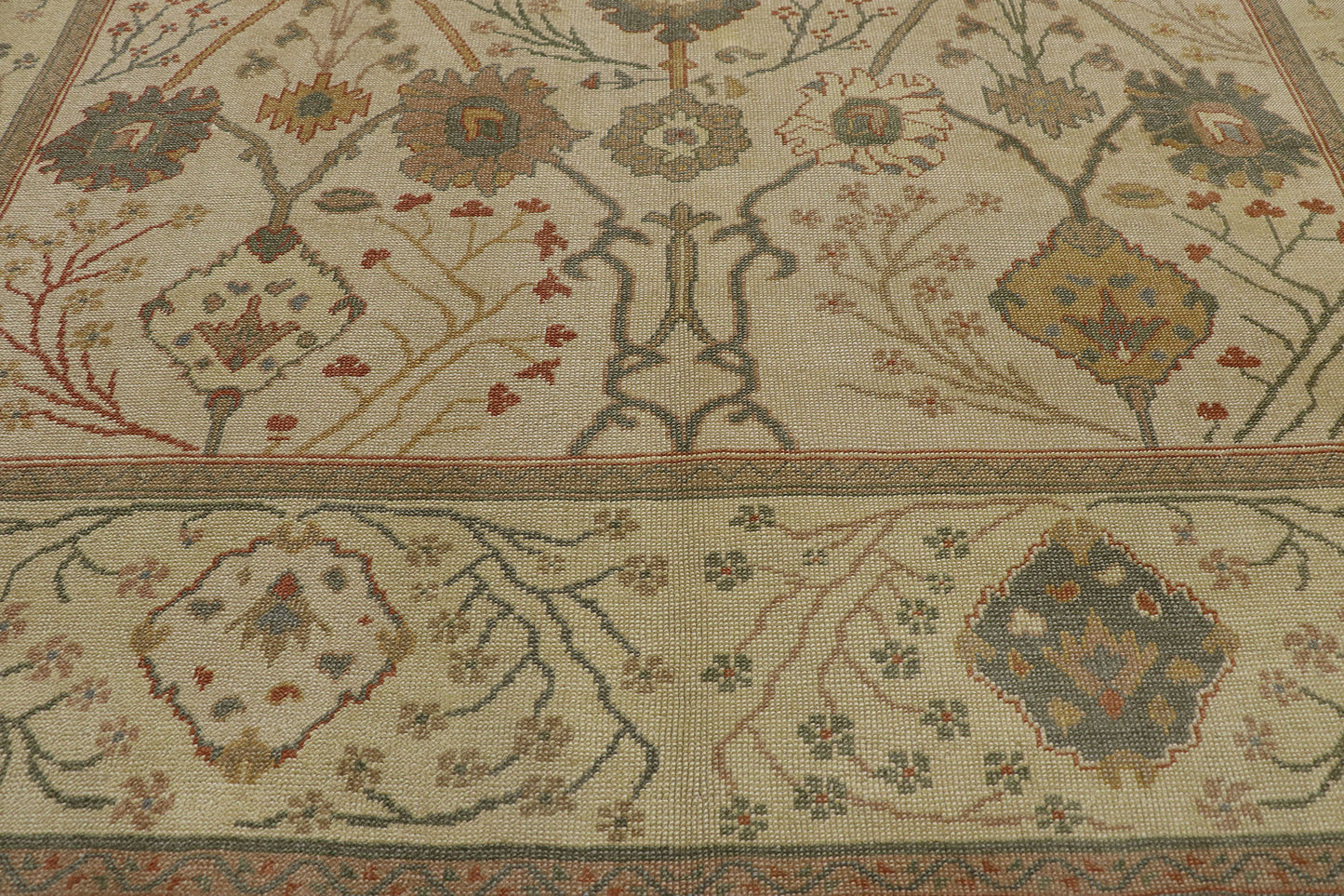 9 x 12 Turkish Oushak Rug 78152