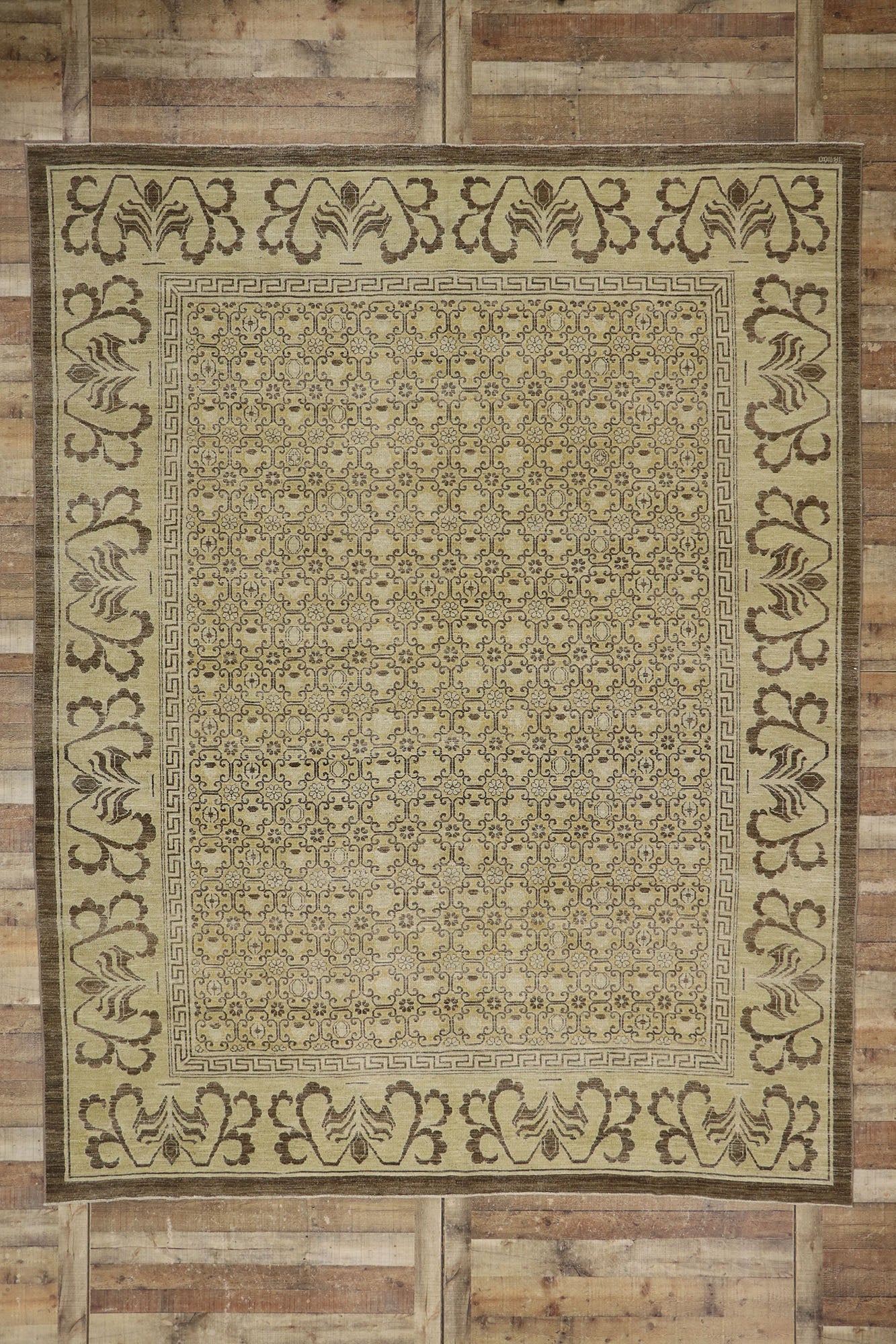 9 x 12 Vintage Pakistani Khotan Rug 78154