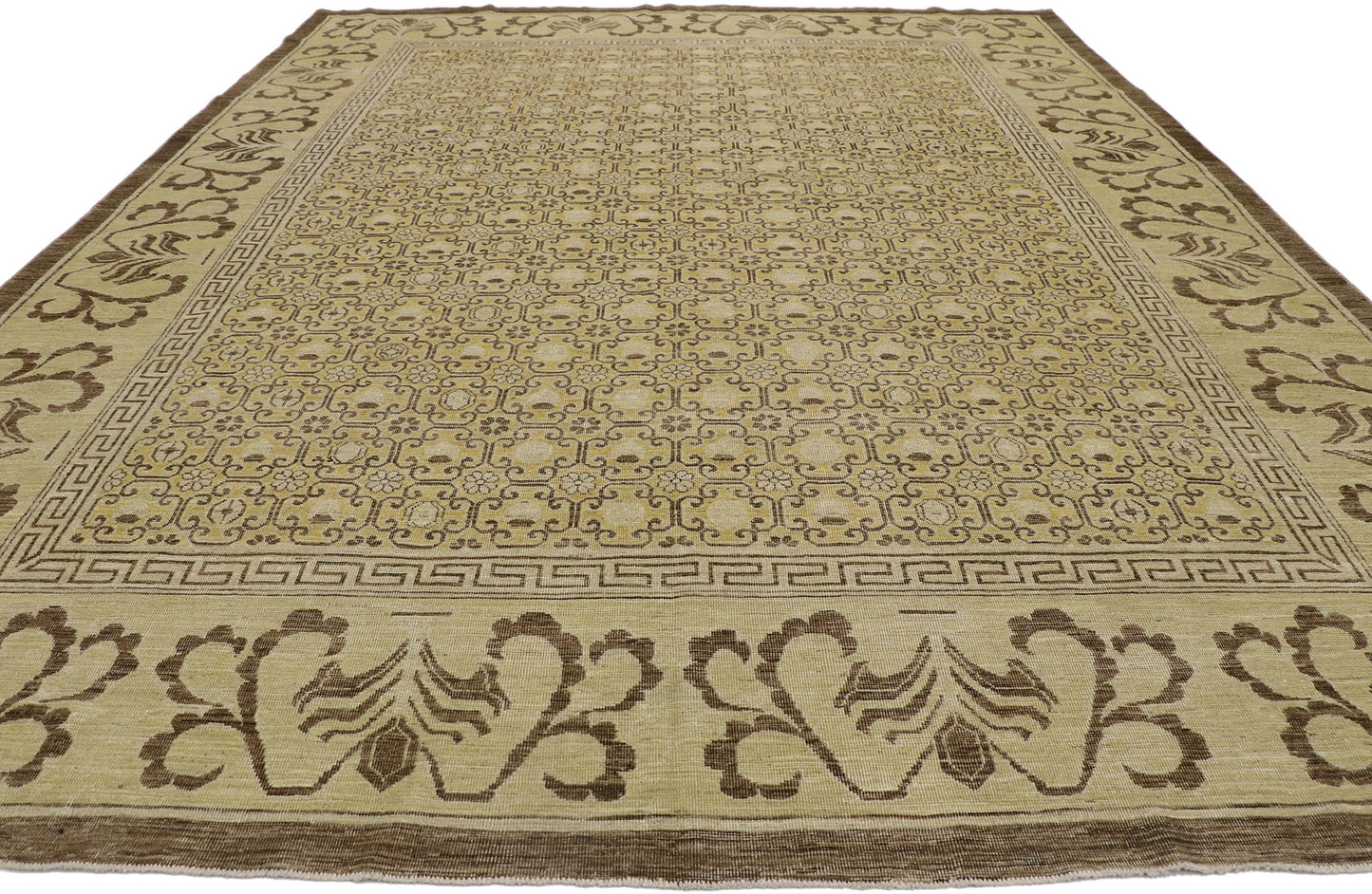 9 x 12 Vintage Pakistani Khotan Rug 78154