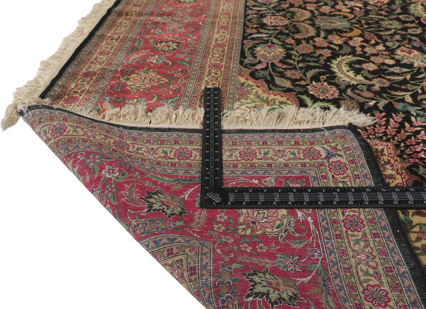 9 x 12 Vintage Chinese Tabriz Rug 78169