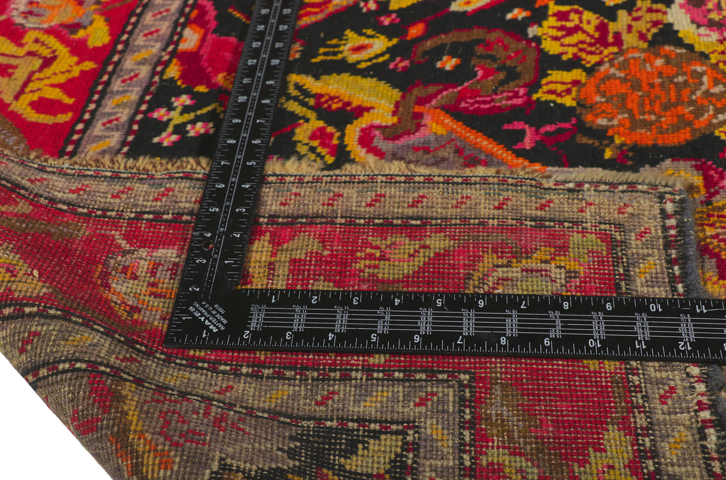 4 x 16 Antique Caucasian Karabagh Rug 78186