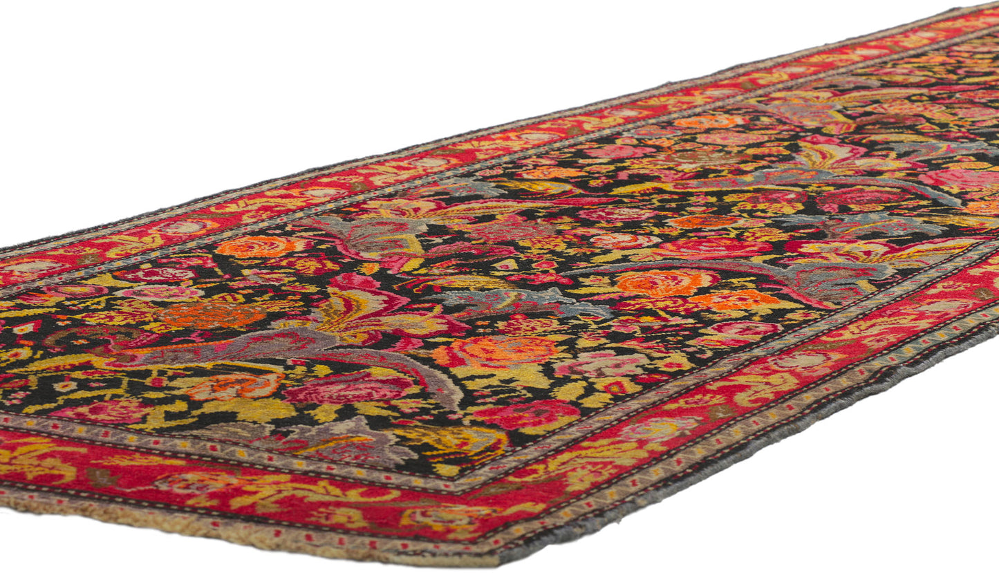 4 x 16 Antique Caucasian Karabagh Rug 78186