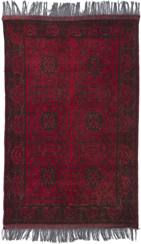 4 x 7 Vintage Persian Turkoman Rug 78205