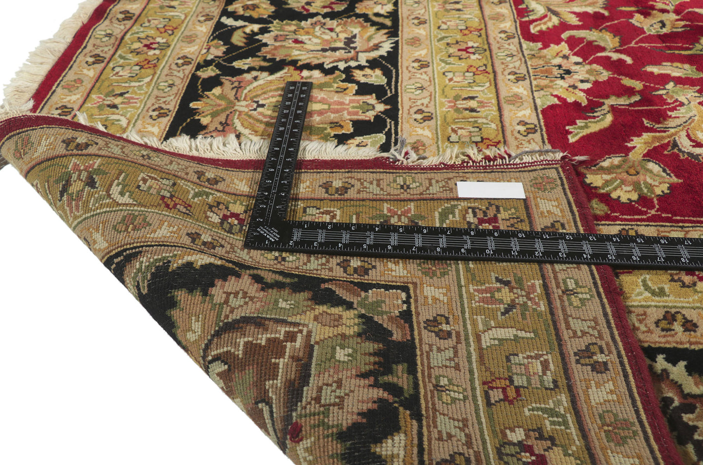 10 x 14 Vintage Indian Rug 78230