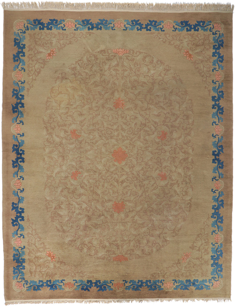 9 x 12 Antique Chinese Peking Rug 78231