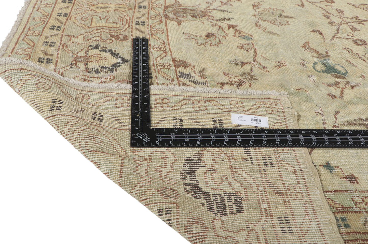 7 x 10 Distressed Vintage Turkish Sivas Rug 51234