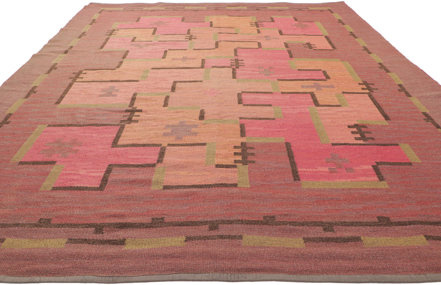 7 x 10 Impi Sotavalta Finnish Flatweave Rug 78476