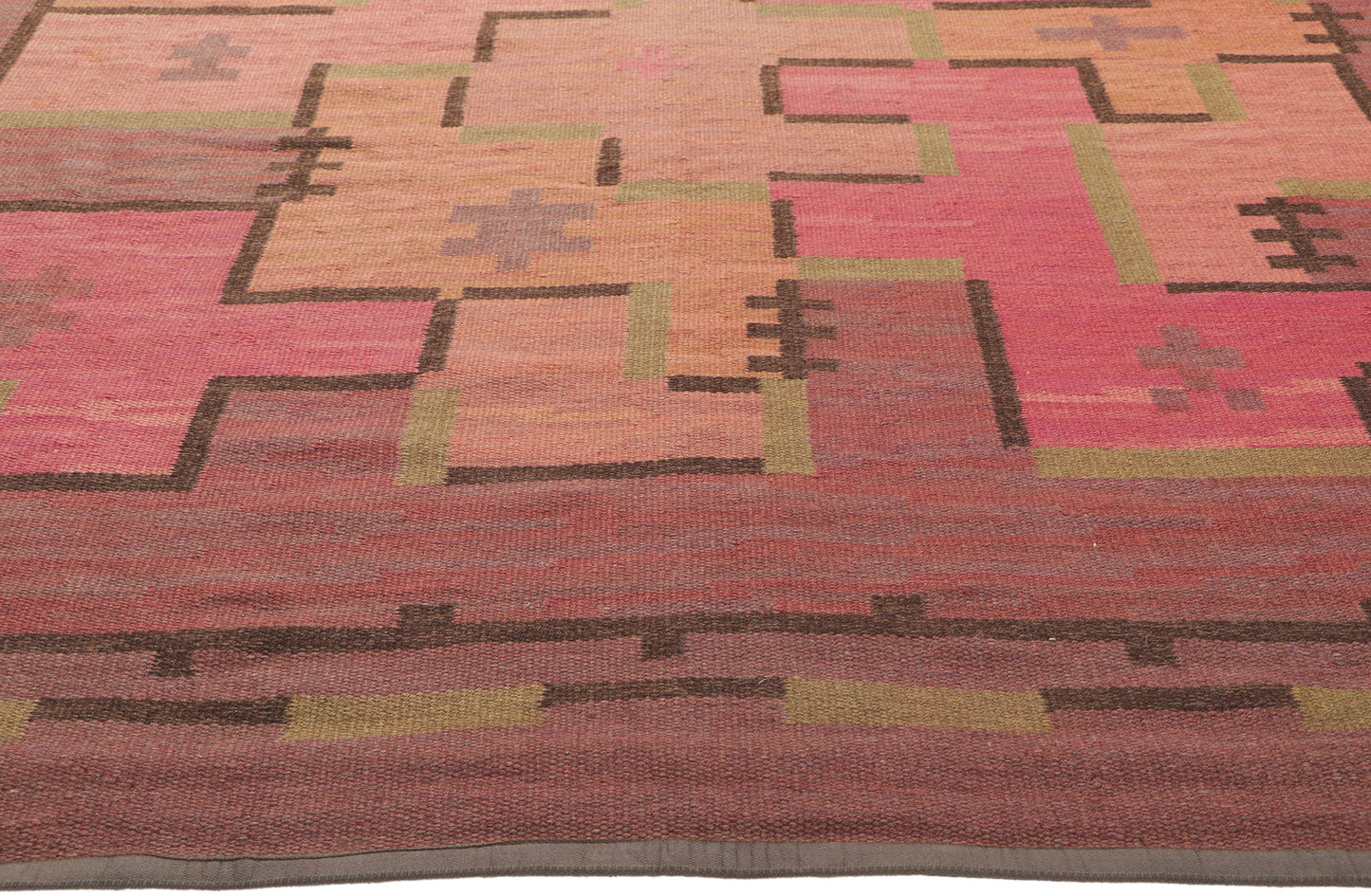 7 x 10 Impi Sotavalta Finnish Flatweave Rug 78476