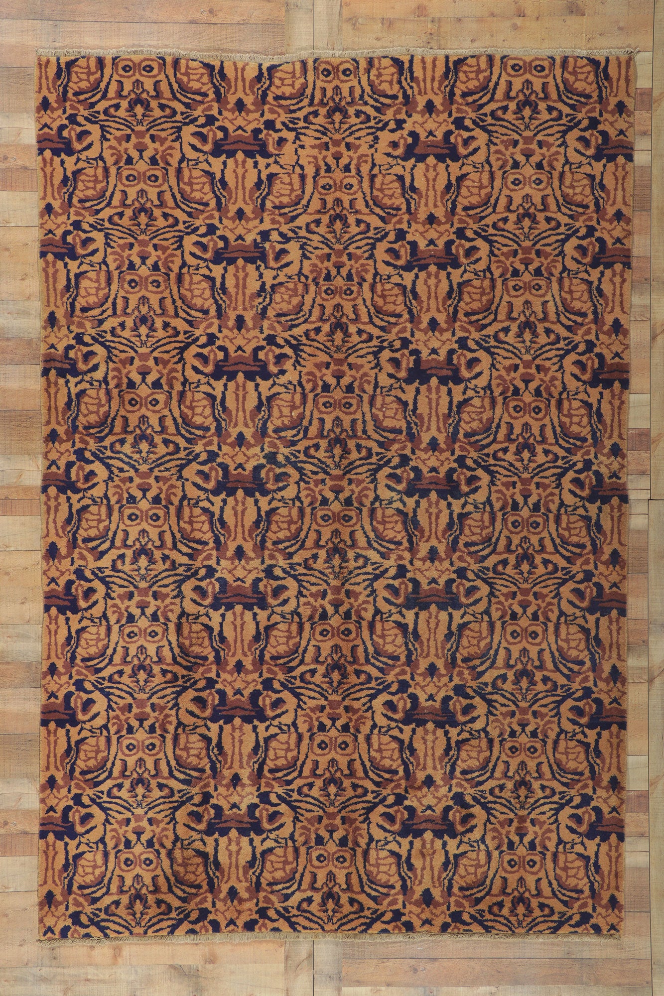 7 x 10 Vintage Turkish Sivas Rug 51329