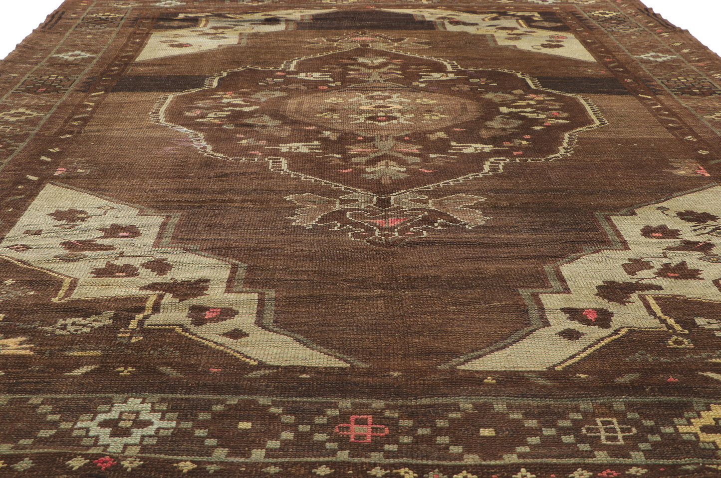 7 x 11 Vintage Turkish Kars Rug 50748