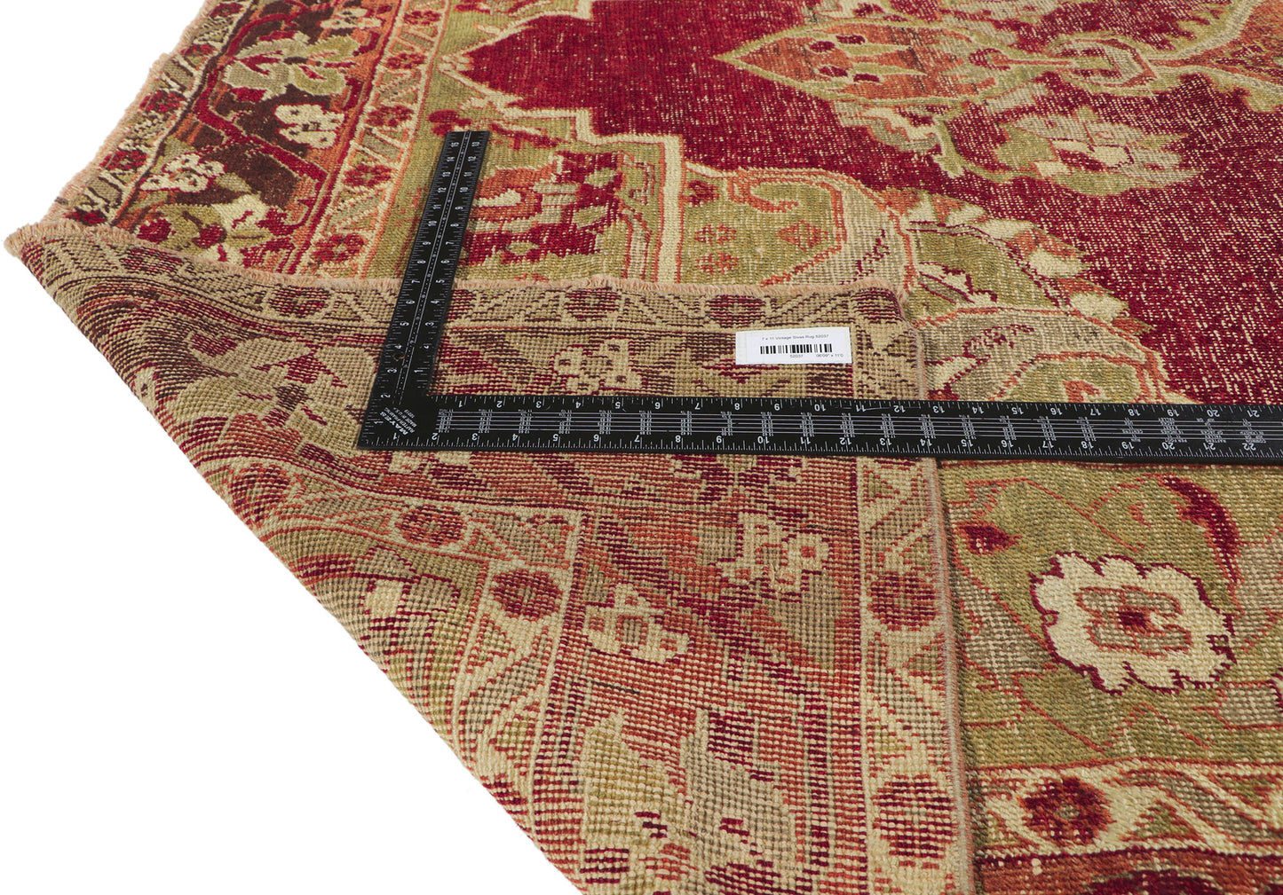 7 x 11 Vintage Turkish Sivas Rug 52037