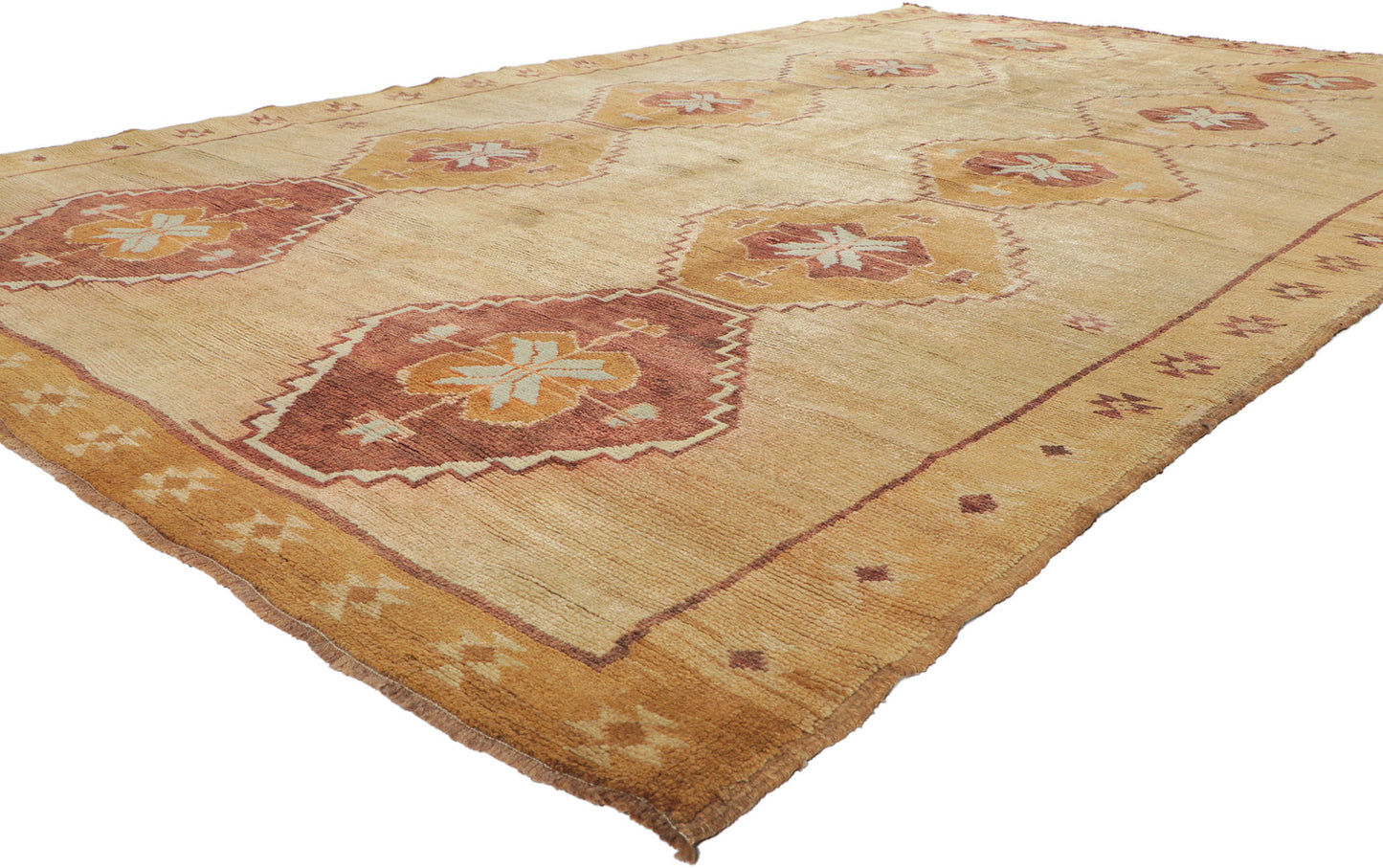 8 x 12 Vintage Turkish Kars Rug 50379