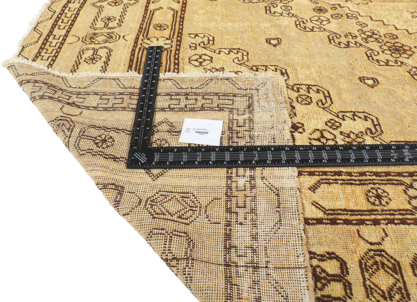 7 x 13 Antique Turkestan Khotan Rug 73807