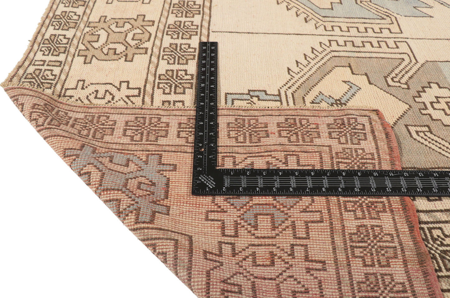 7 x 10 Vintage Turkish Oushak Rug 53684