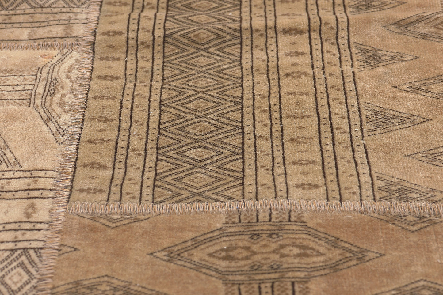 7 x 10 Vintage Persian Patchwork Rug 78587