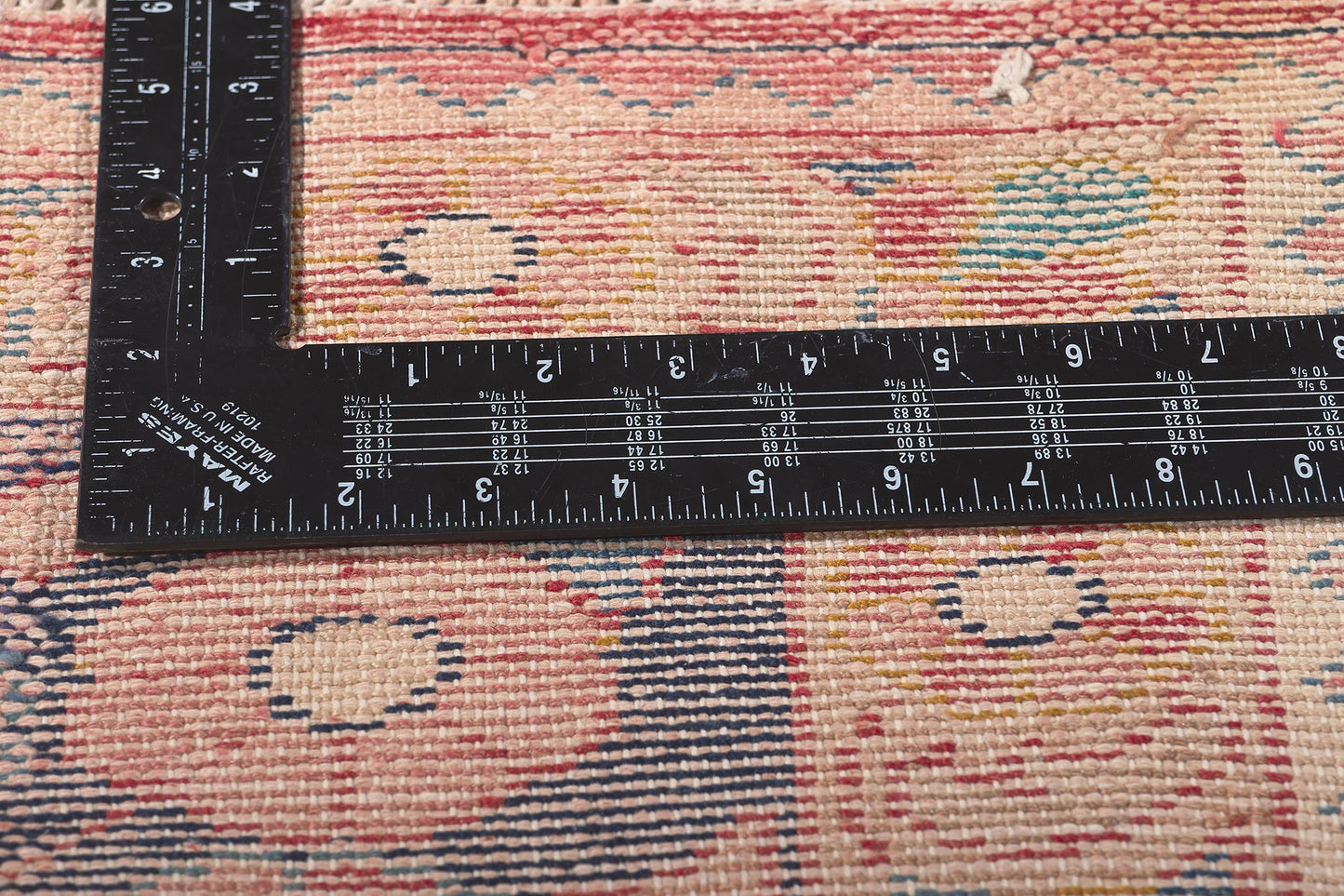 7 x 10 Vintage Persian Mahal Rug 61227