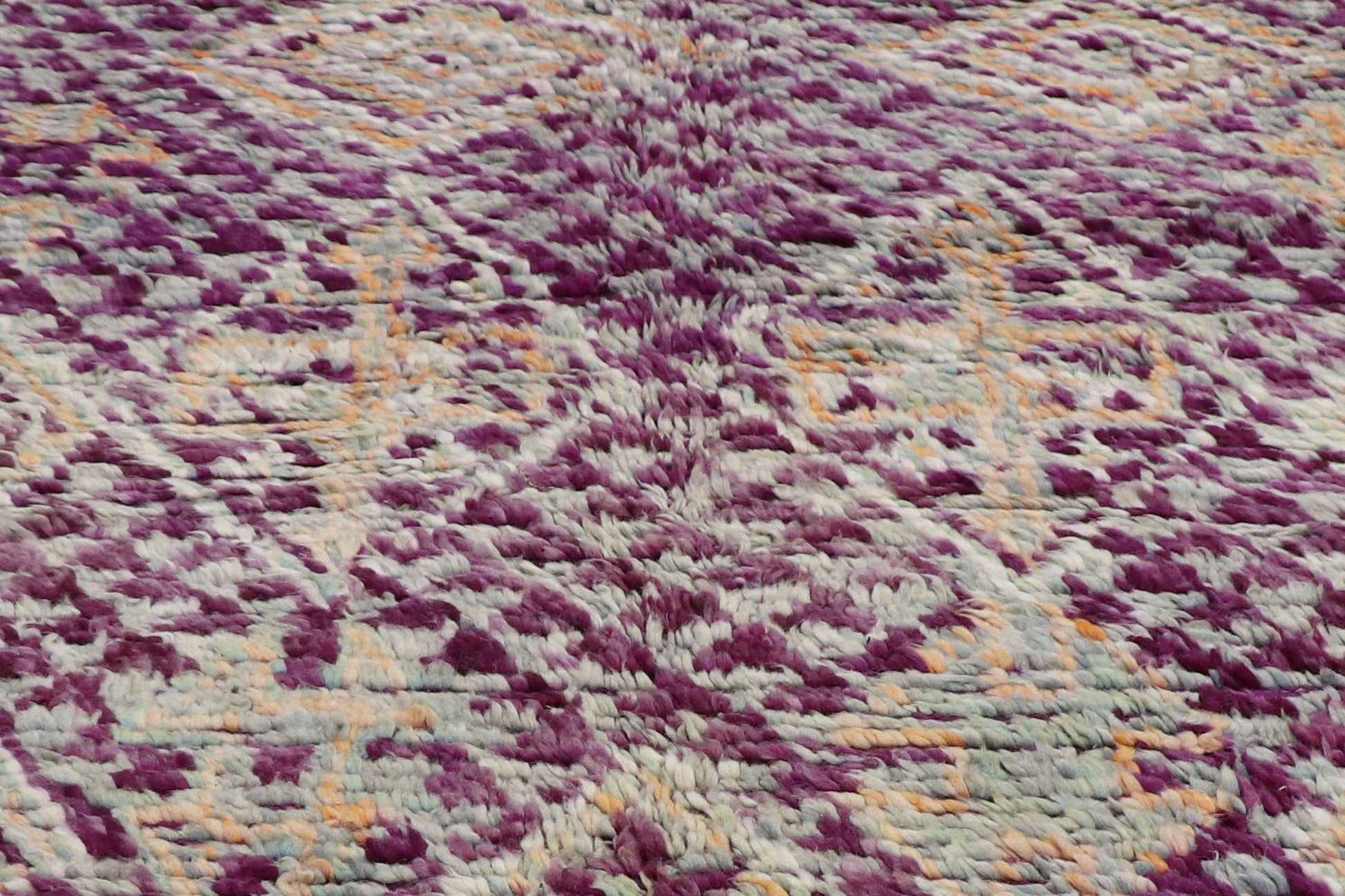 7 x 10 Vintage Purple Moroccan Rug 21288