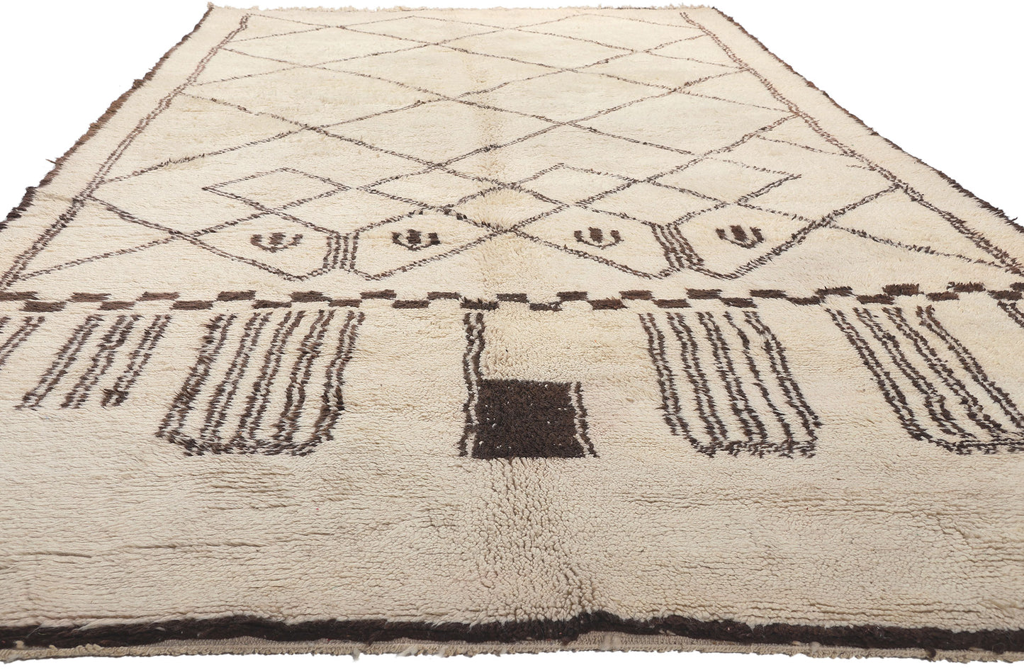 7 x 14 Vintage Moroccan Rug 20344