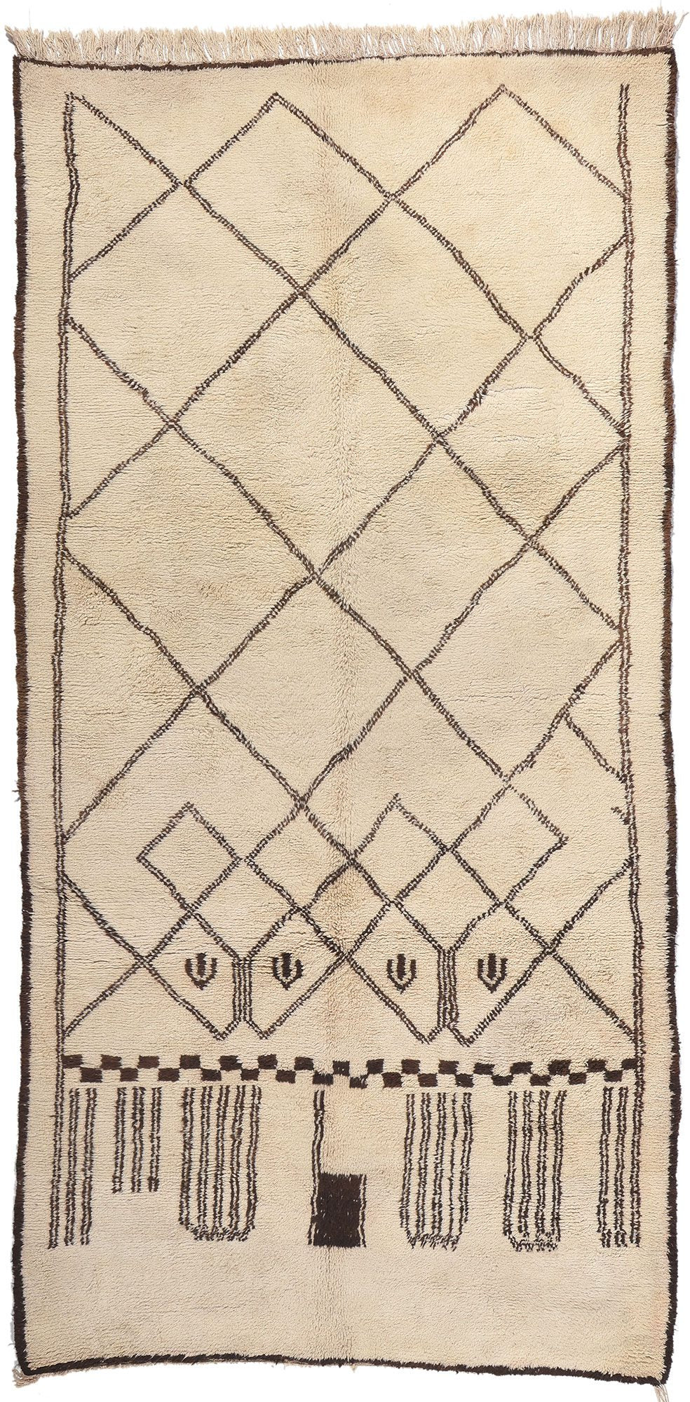 7 x 14 Vintage Moroccan Rug 20344