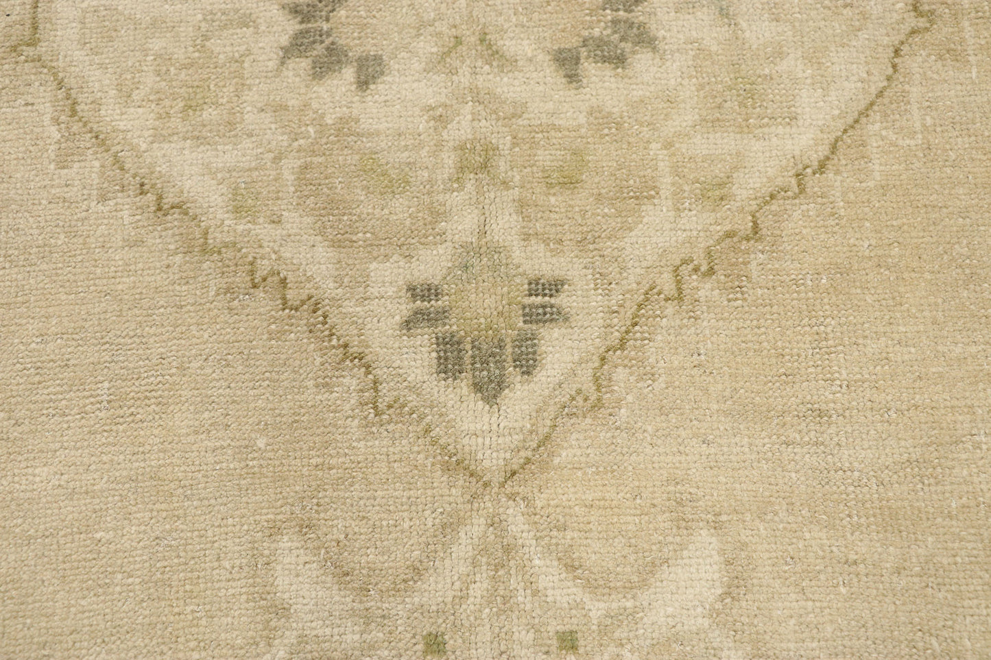 7 x 14 Vintage Turkish Oushak Rug 52833