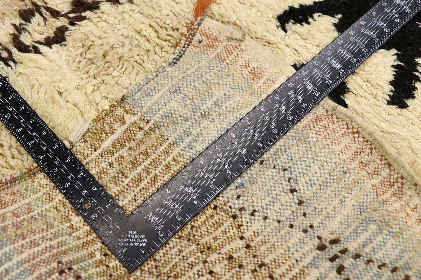 3 x 7 Vintage Moroccan Azilal Rug 21574