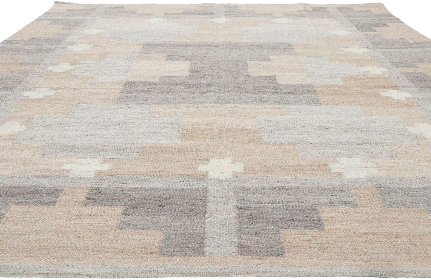 8 x 10 Swedish Inspired Kilim Rug 30966