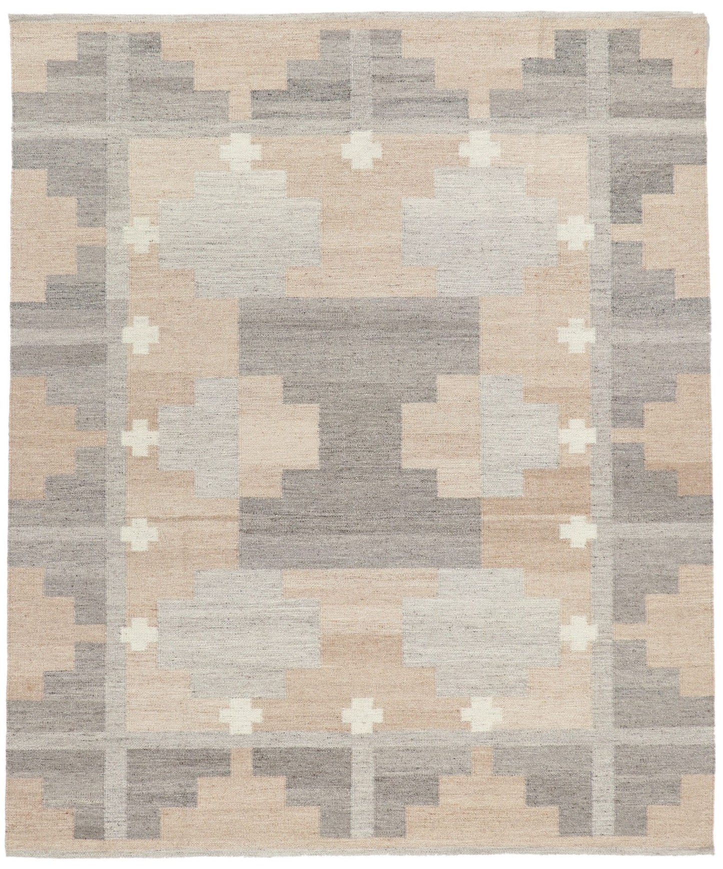 8 x 10 Swedish Inspired Kilim Rug 30966
