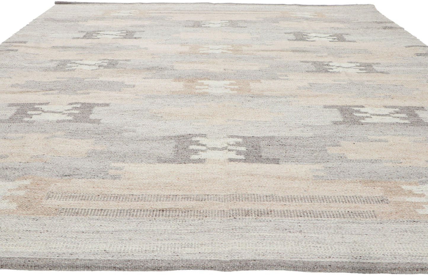8 x 10 Swedish Inspired Kilim Rug 30968