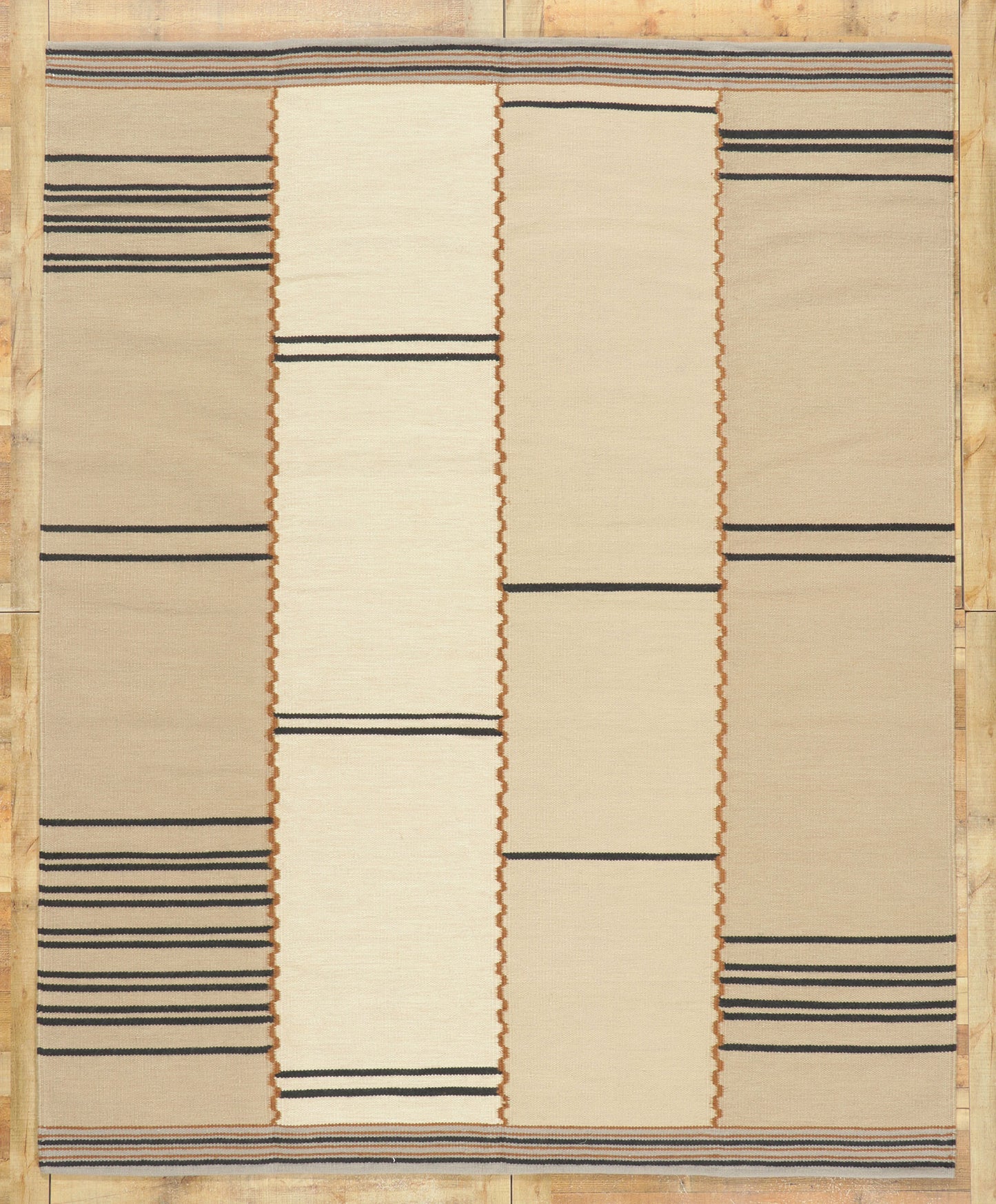 8 x 10 Swedish Inspired Kilim Rug 30954