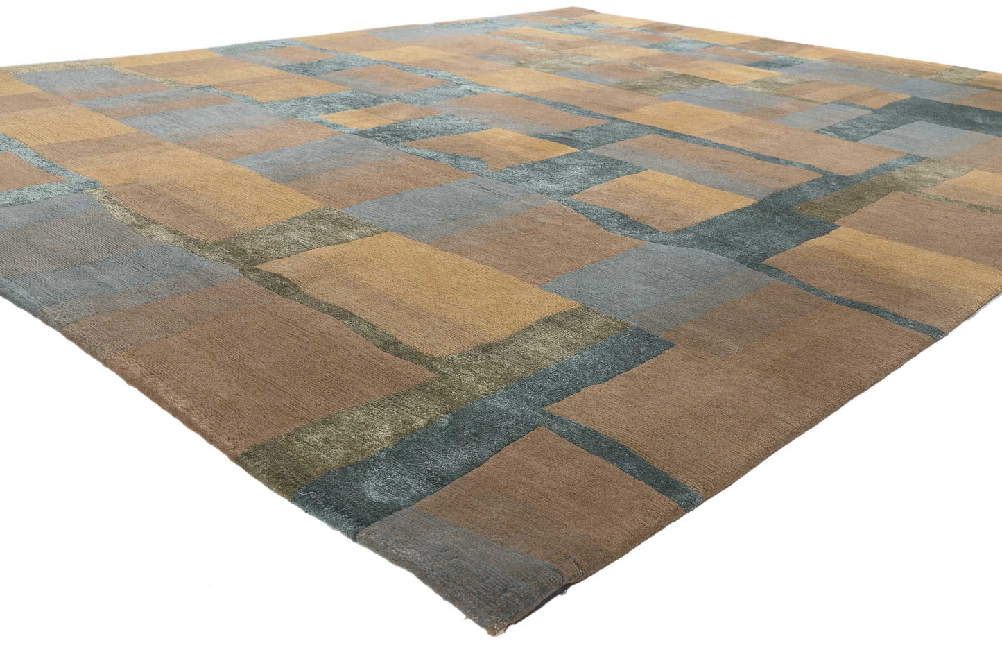 8 x 10 Tibetan Wool and Silk Rug 78533