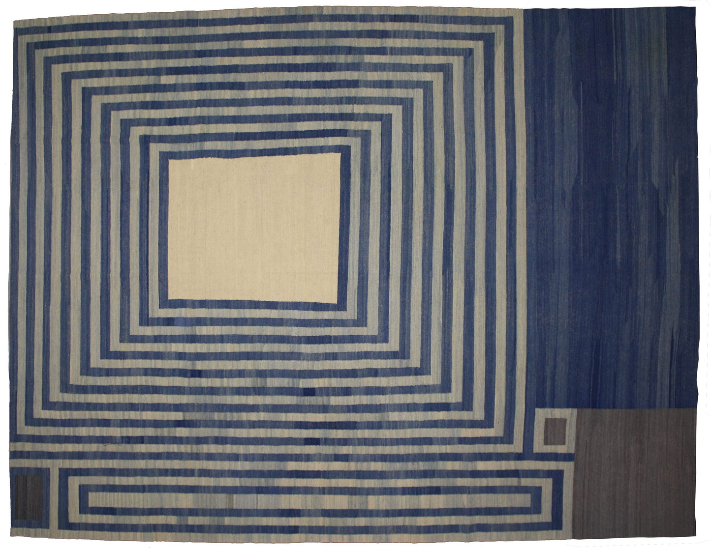 10 x 13 Vintage Afghan Kilim Rug 80096