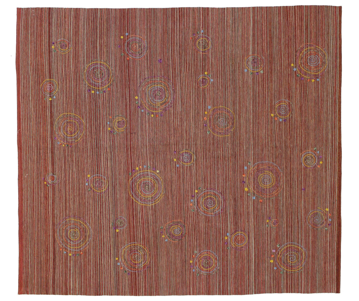 8 x 9 Vintage Kilim Rug 80108