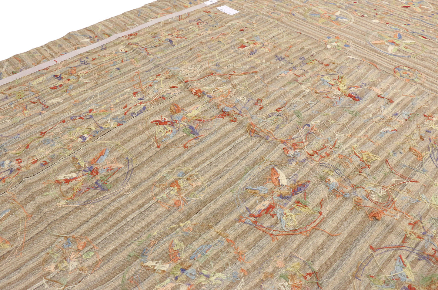 9 x 12 Vintage Uzbek Afghan Kilim Rug 80111