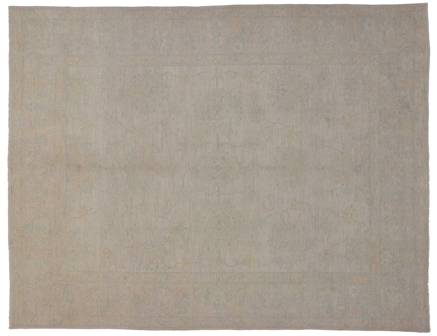 9 x 11 Modern Oushak Style Rug 80182