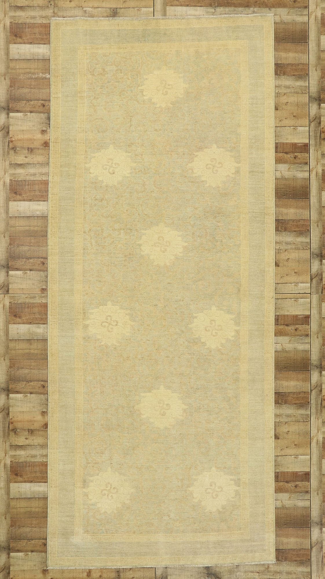 6 x 14 Pomegranate Khotan Rug 80189