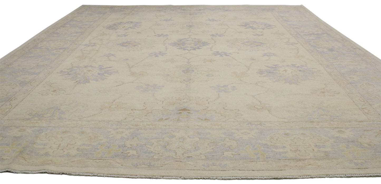 10 x 14 Modern Oushak Style Rug 80212
