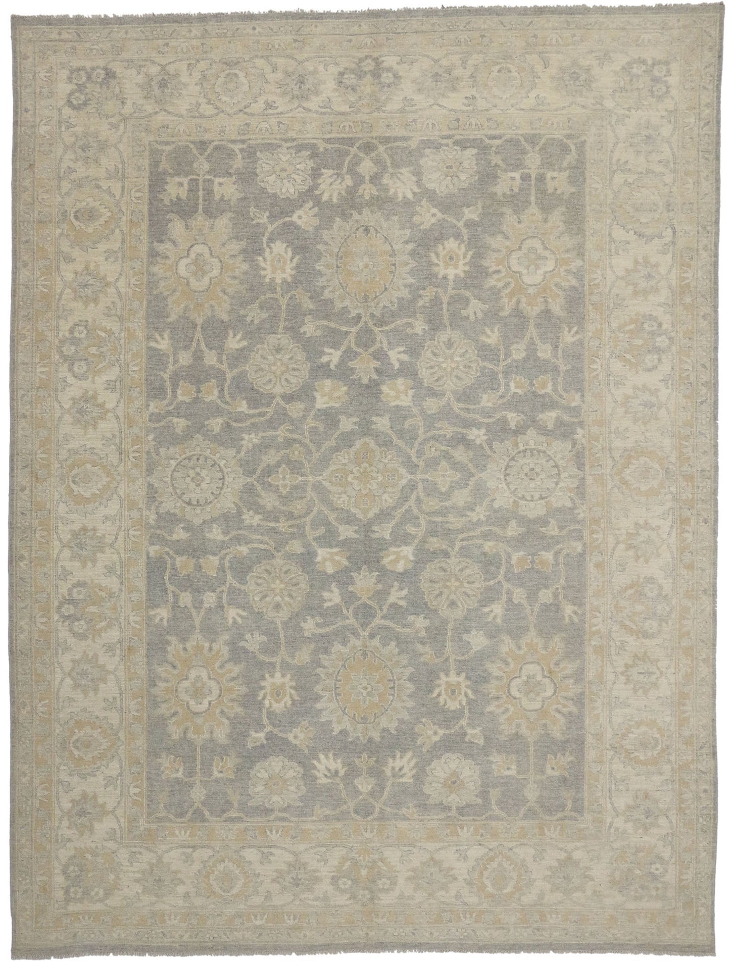 9 x 12 Transitional Oushak Rug 80213