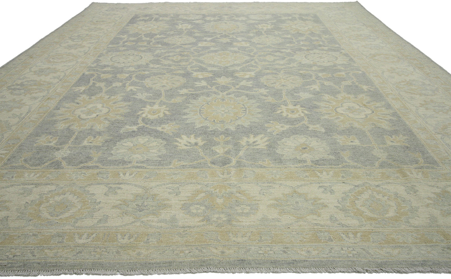 9 x 12 Transitional Oushak Rug 80213