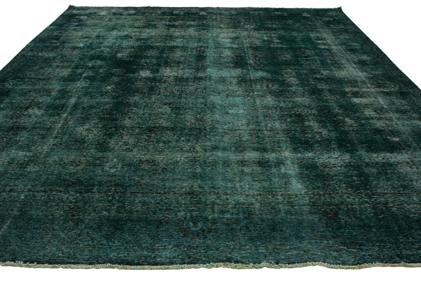 10 x 13 Vintage Overdyed Rug 80236