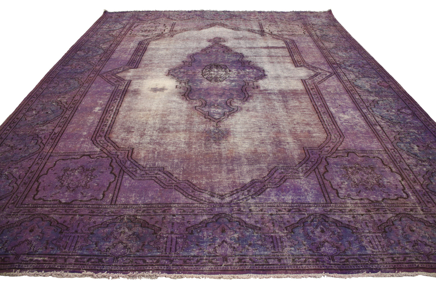 10 x 13 Overdyed Rug 80245