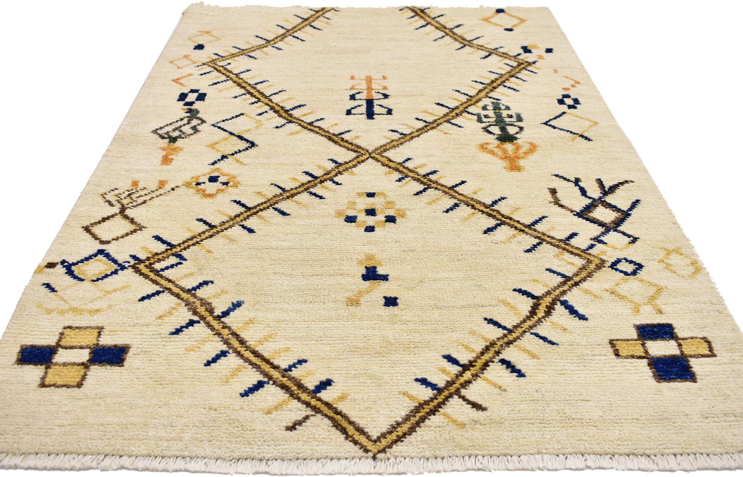 4 x 6 Contemporary Moroccan Rug 80299