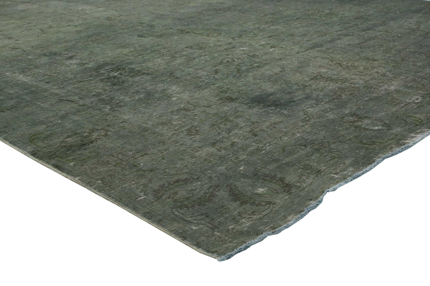 9 x 12 Vintage Overdyed Rug 80319