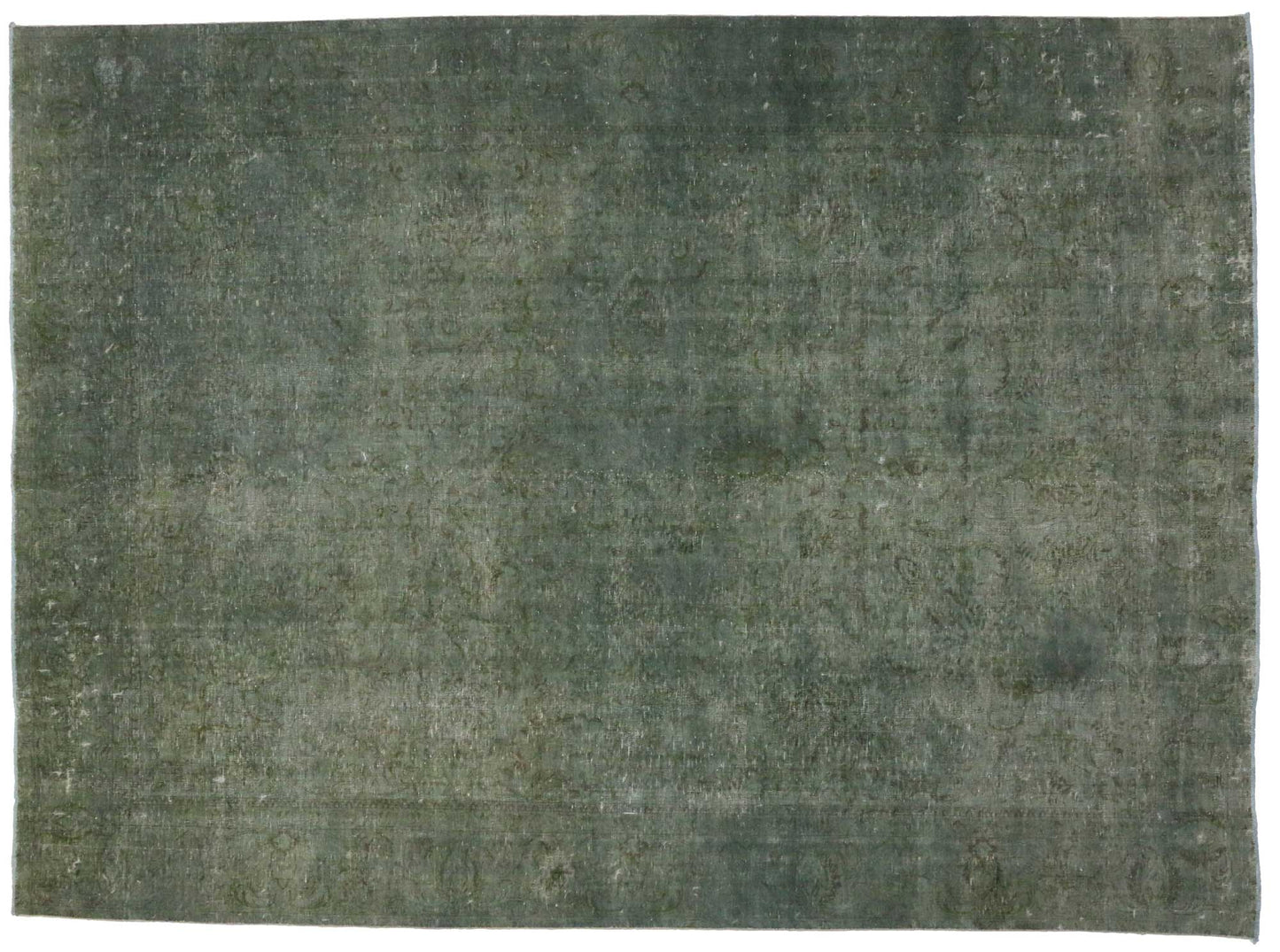 9 x 12 Vintage Overdyed Rug 80319