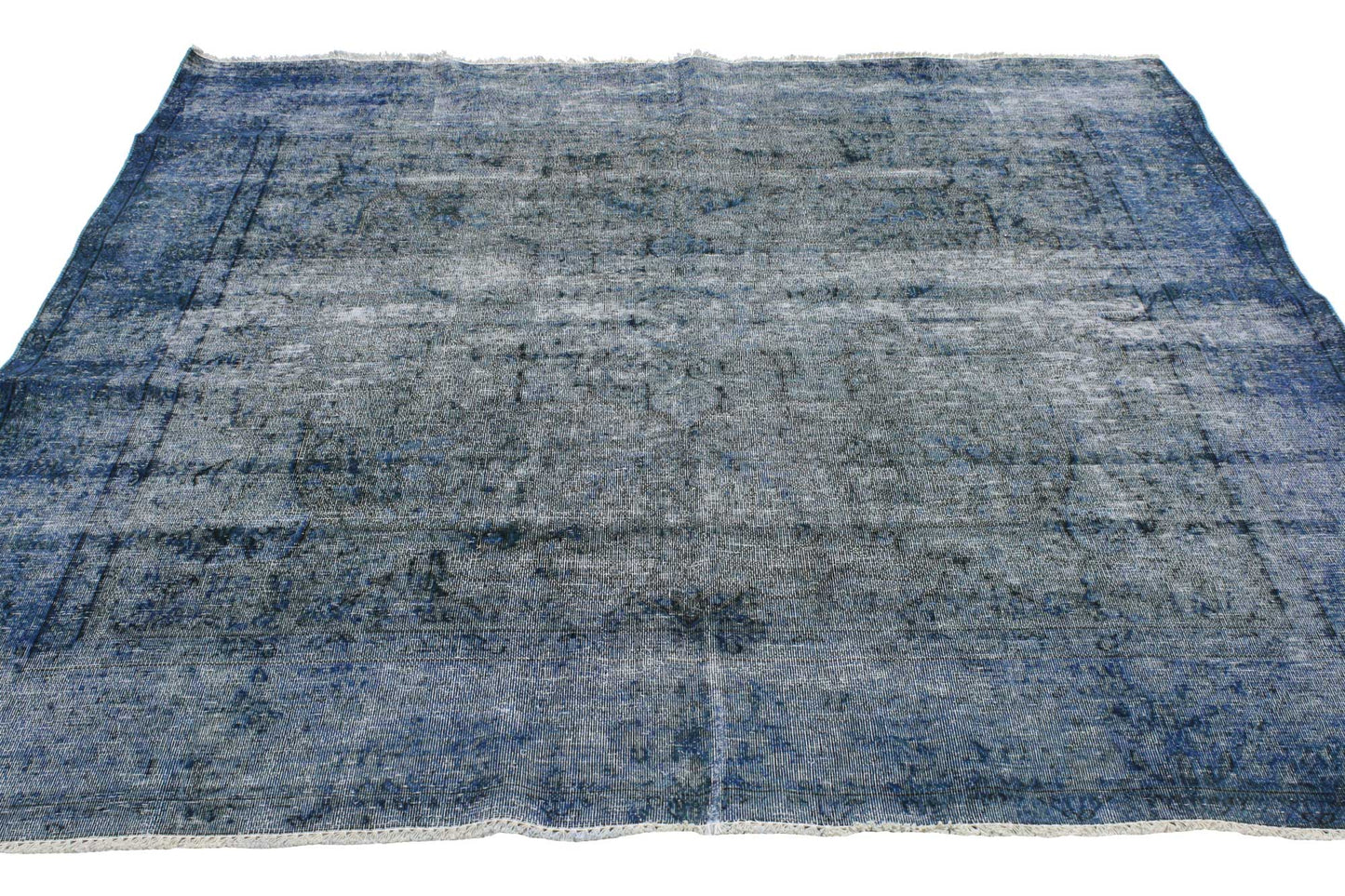 6 x 6 Vintage overdyed Rug 80321