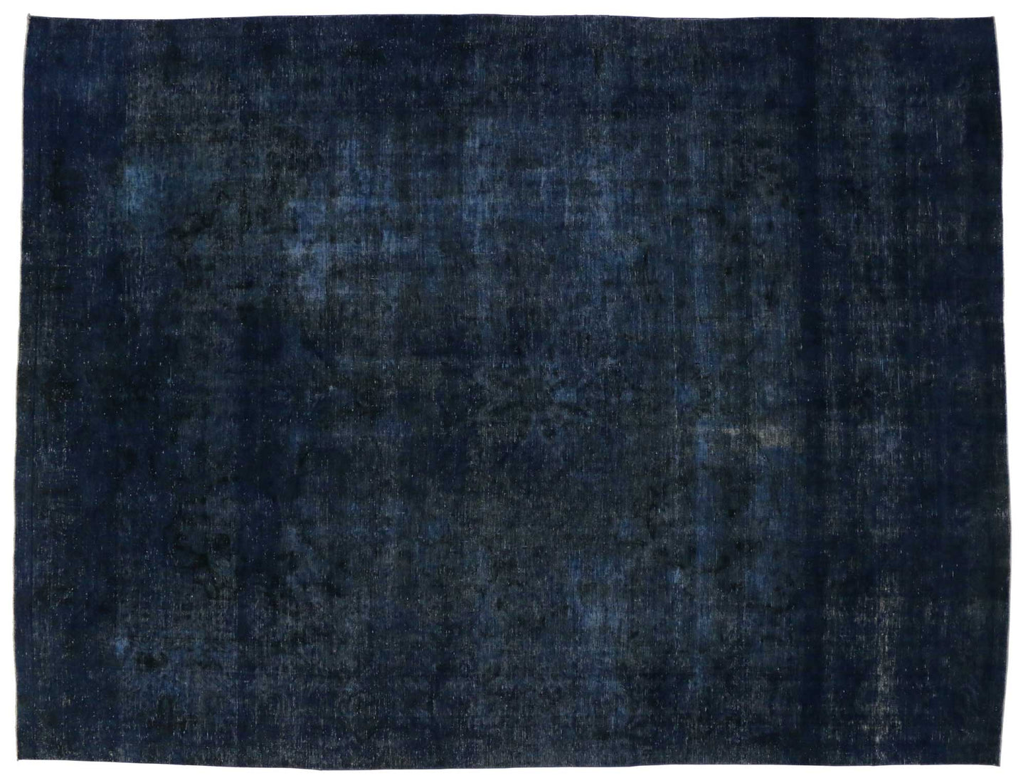 10 x 13 Vintage Overdyed Rug 80330